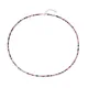 Collier Tourmaline en Argent Sterling 2.5 pour Femme Pierre Naturelle KetInstrument Ras du Cou