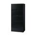 Orren Ellis Hirsh Industries Lateral File Cabinet, 5 Letter/Legal/A4-Size File Drawers, 30 X 18.62 X 67.62 in Black | Wayfair