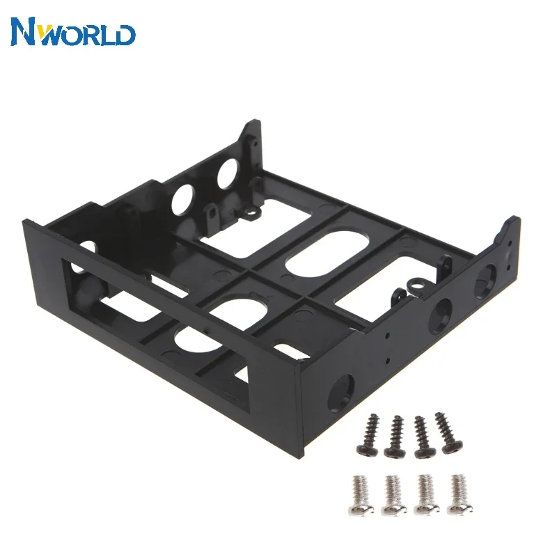 Support de montage de disque dur de 3,5 à 5,25 pouces, adaptateur HDD SSD de 3,5 pouces pour baie de boîtier d