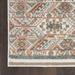 Brown/Green 96 x 26 x 0.31 in Area Rug - Nourison Thalia Southwestern Machine Made Power Loom Runner 2'2" x 8' Area Rug in Brown/Cream/Green, | Wayfair