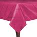 Ultimate Textile -3 Pack- Embroidered Pintuck Taffeta 72 X 108-Inch Rectangular Tablecloth Watermelon 72.0 W x 108.0 D in gray in Pink | Wayfair