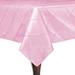 Ultimate Textile -10 Pack- Embroidered Pintuck Taffeta 72 X 108-Inch Rectangular Tablecloth Bubble Gum Pink 108.0 W x 72.0 D in gray/pink | Wayfair