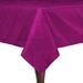 Ultimate Textile -5 Pack- Embroidered Pintuck Taffeta 72 X 108-Inch Rectangular Tablecloth Raspberry 108.0 W x 72.0 D in gray/ in Pink | Wayfair