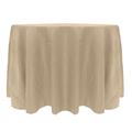 Ultimate Textile -5 Pack- Damask Kenya 102-Inch Round Tablecloth - Modern Jacquard Design, Sand Beige in Gray/Pink | 102 W x 102 D in | Wayfair