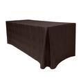 Ultimate Textile -3 Pack- Damask Kenya 4 Ft. Fitted Tablecloth - Fits 24 X 48-Inch Rectangular Tables 36" High | 24 W x 48 D in | Wayfair