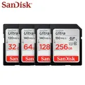 SanDisk-Carte SD Extreme Pro/Ultra 16 Go/32 Go/64 Go/128 Go/256 Go U3/U1 SDHC/SDXC mémoire flash