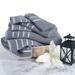 Latitude Run® Gerdine Soft Absorbent 6 Piece 100% Cotton Towel Set in Gray | 28 W in | Wayfair 12760113580E4DA2AF2F3F38D043D704