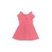 Janie and Jack Dress - A-Line: Pink Solid Skirts & Dresses - Kids Girl's Size 2