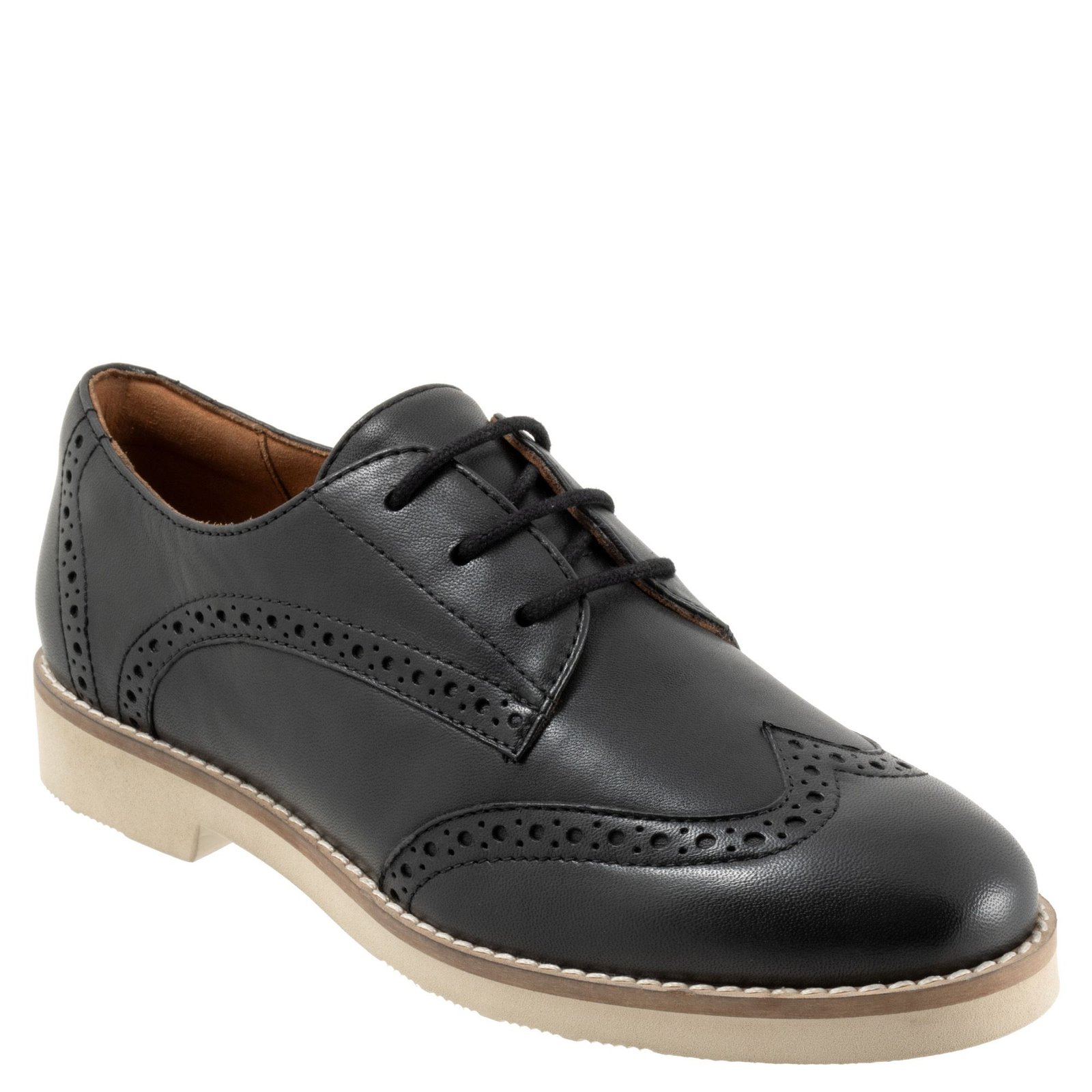 Softwalk Willet - Womens 6 Black Oxford Medium
