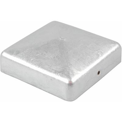 Pfostenkappe verzinkt 101mm Pyramide Abdeckkappe für Pfosten 10x10cm Image