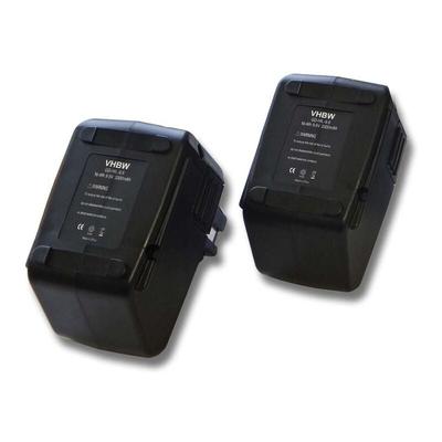 2x Akku Ersatz für Hilti 334584, 315078, 265605, SPB105, SBP10, SBP10265605 für Werkzeug (3300 mAh, Image