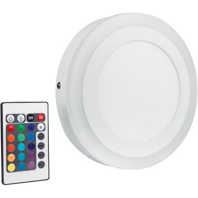 Ledvance - Wand- & Deckenleuchte led color + white Round warmweiss 200mm 19W Aluminium IP20 Image