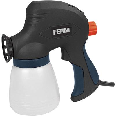 Ferm - Farbspritzpistole - 110 Watt – Für Farben, Lacken und Beizen Image