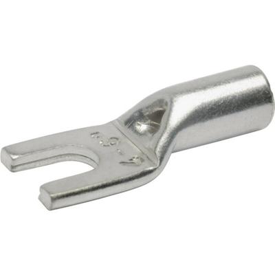 Klauke 96C5 Gabelkabelschuh 10 mm² Unisoliert Silber 1 St. Image