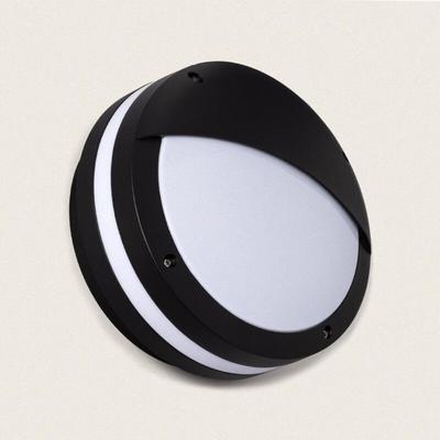 Deckenleuchte Rund Aluminium für Aussen Ø300 mm IP65 Natoli Schwarz Image