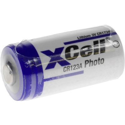 Xcell - photo123 Fotobatterie CR-123A Lithium 1550 mAh 3 v 1 St.