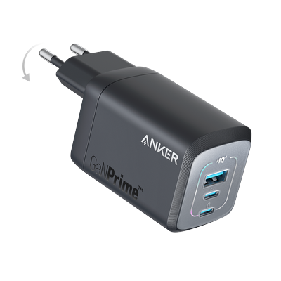 Anker Prime 67W GaN Wandladegerät (3 Ports)