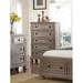 Darby Home Co Abbagayle Rose 6 Drawer Dresser in Gray | Wayfair 5A41CA1CDCFD49CEAED1A159F930C950