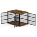 Tucker Murphy Pet™ Dog Crate Furniture Heavy Duty Dog Crates, 38 Inch Dog Cage w/ Double Doors | 30.2 H x 27.7 W x 38.4 D in | Wayfair