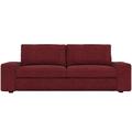 Housse de canapé en lin polyester 3 places kivik de couleur unie ikea, housses 100% polyester