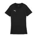 PUMA Unisex Teamfinale Casuals Tee Wmn T-Shirt, Black Silver, M