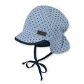 Sterntaler Baby - Jungen Pet met nekbescherming Sonnenhut, Blau (Himmel 325), 47 EU