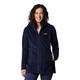 Columbia Damen Benton Springs II Long Hoodie Fleecejacke, Dunkle Nacht, X-Small