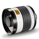 Walimex Pro 15548 Pro 800mm 1:8,0 DSLR-Spiegelobjektiv für M42 Objektivbajonett weiß ( für Vollformat Sensor gerechnet, Filterdurchmesser inkl. Schutzdeckel)