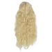 Women Wig Casual Fashion Long Curly Wavy Hair Toupee for Women Girls Daily Party Use Light Blonde