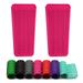 2 Pack Heat Resistant Silicone Mat Pouch for Flat Iron Curling Iron Hair Straightener Hair Curling Wands Hot Hair Tools (HOT Pink&HOT Pink)