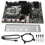 Mining Mainboard ECC DDR3 Dual Channel Support All Series LGA1366 100M Network Interface 8 USB2.0 Interface Motherboard