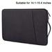 Laptop Sleeve Bag Compatible with Notebook Computer Water Repellent Protective Carrying Case with Pocket266