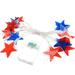 Ashosteey Red White And Blue Lights Remote Control String Plug In Indoor Outdoor String Lights Ideal For Any Patriotic Decorations & Independence Day Decorations