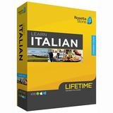 Rosetta Stone: Learn Italian with Lifetime Access on iOS Android PC and Mac [Physical Box]