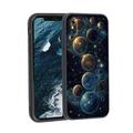 Cosmic-celestial-bodies-4 phone case for iPhone XS Max for Women Men Gifts Cosmic-celestial-bodies-4 Pattern Soft silicone Style Shockproof Case