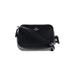 Coach Leather Crossbody Bag: Pebbled Black Solid Bags