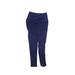 Avocado Active Pants - Mid/Reg Rise: Blue Sporting & Activewear - Kids Girl's Size X-Small