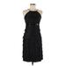 Adrianna Papell Cocktail Dress: Black Dresses - Women's Size 6