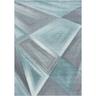 Pastel - Tapis Couleur pastel (Bleu et Gris - 80x150cm)