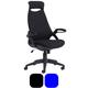 Tuscan High Back Fabric Office Chair With Head Support