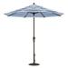 Milan 9' Patio Umbrella Canopy - Canvas Black, White - Ballard Designs Canvas Black - Ballard Designs