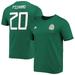 Men's adidas Rodolfo Pizarro Green Mexico National Team Amplifier Name & Number T-Shirt
