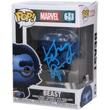 Kelsey Grammer X-Men Autographed Beast #643 Funko Pop! Vinyl Figure - Signed in Blue Paint BAS