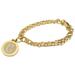 Women's Gold Charlotte 49ers Charm Bracelet