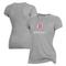 Women's Alternative Apparel Gray Bradley Braves The Keepsake T-Shirt