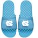 Men's ISlide Carolina Blue North Tar Heels Football Stacked Slide Sandals