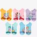 Disney Accessories | Disney Snow White And The Seven Dwarfs Moods No-Show Socks 5 Pair Set | Color: Pink | Size: Os