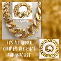 Tory Burch Jewelry | Clearance Designer Jewelry-Ship. Discount To Buy Now-Available Bundle Offers | Color: Gold | Size: Necklace & Bracelet Set