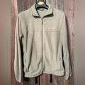 Columbia Jackets & Coats | Guc Mens Large Columbia Fleece Zippered Jacket Khaki | Color: Silver/Tan | Size: L