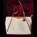 Michael Kors Bags | New!! Authentic Michael Kors “Mk” Tote/Handbag | Color: Tan/White | Size: Os